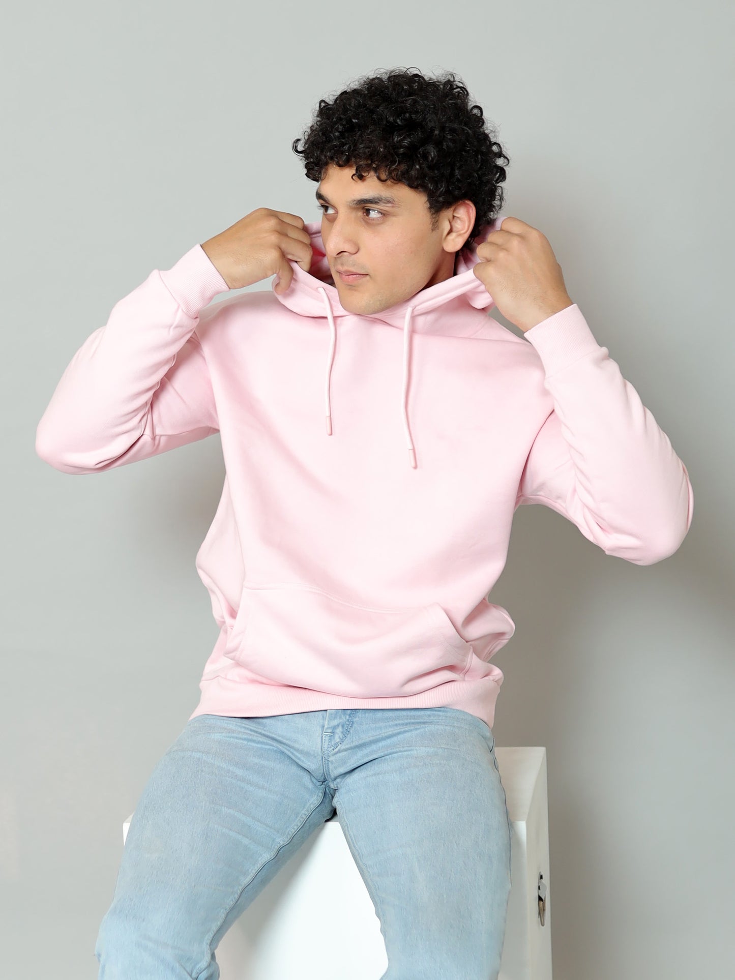 Cotton Candy Cozy Oversized Hoodie | Baby Pink | Unisex
