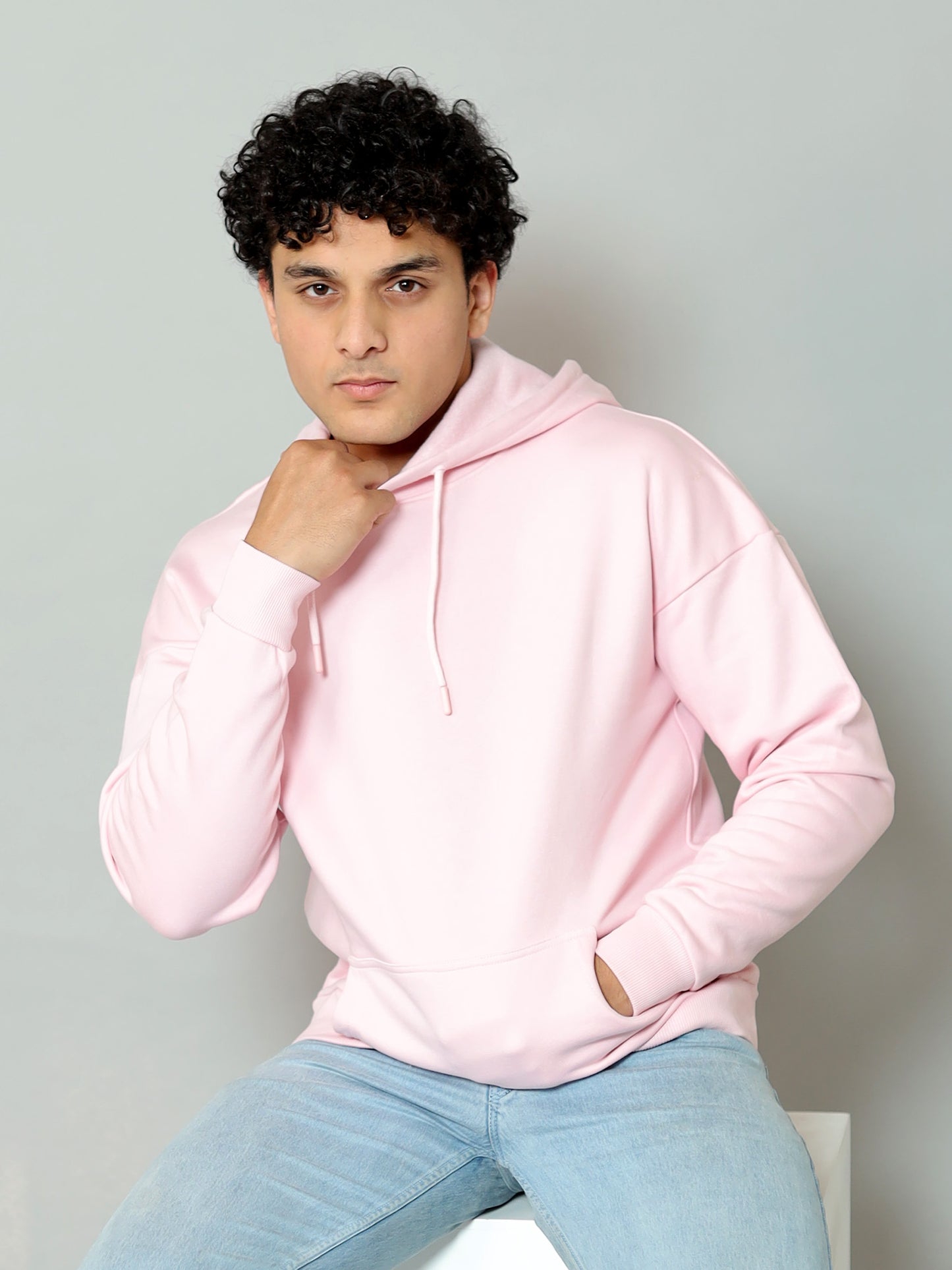 Cotton Candy Cozy Oversized Hoodie | Baby Pink | Unisex