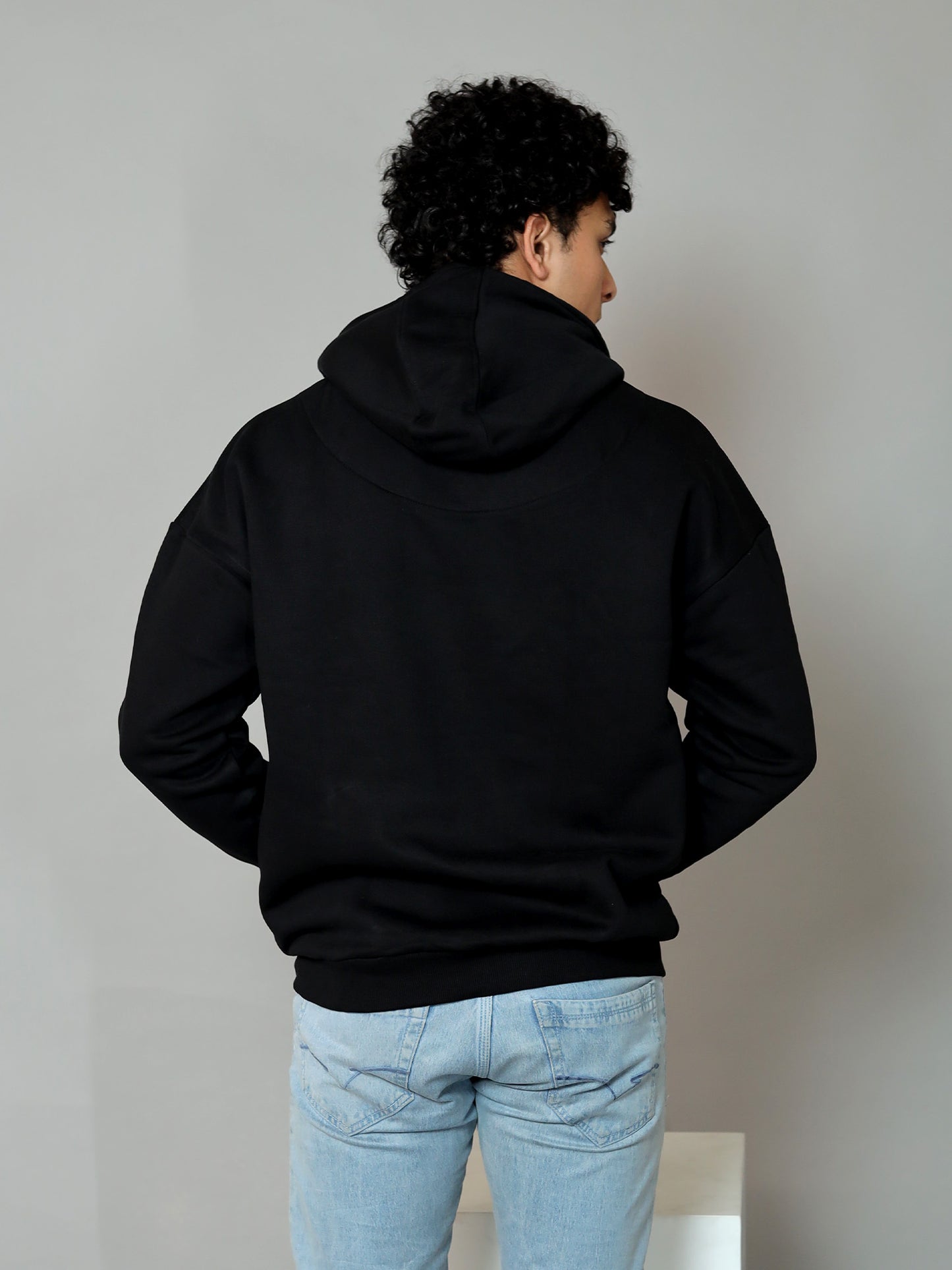 Obsidian Ease Oversized Hoodie | Black | Unisex