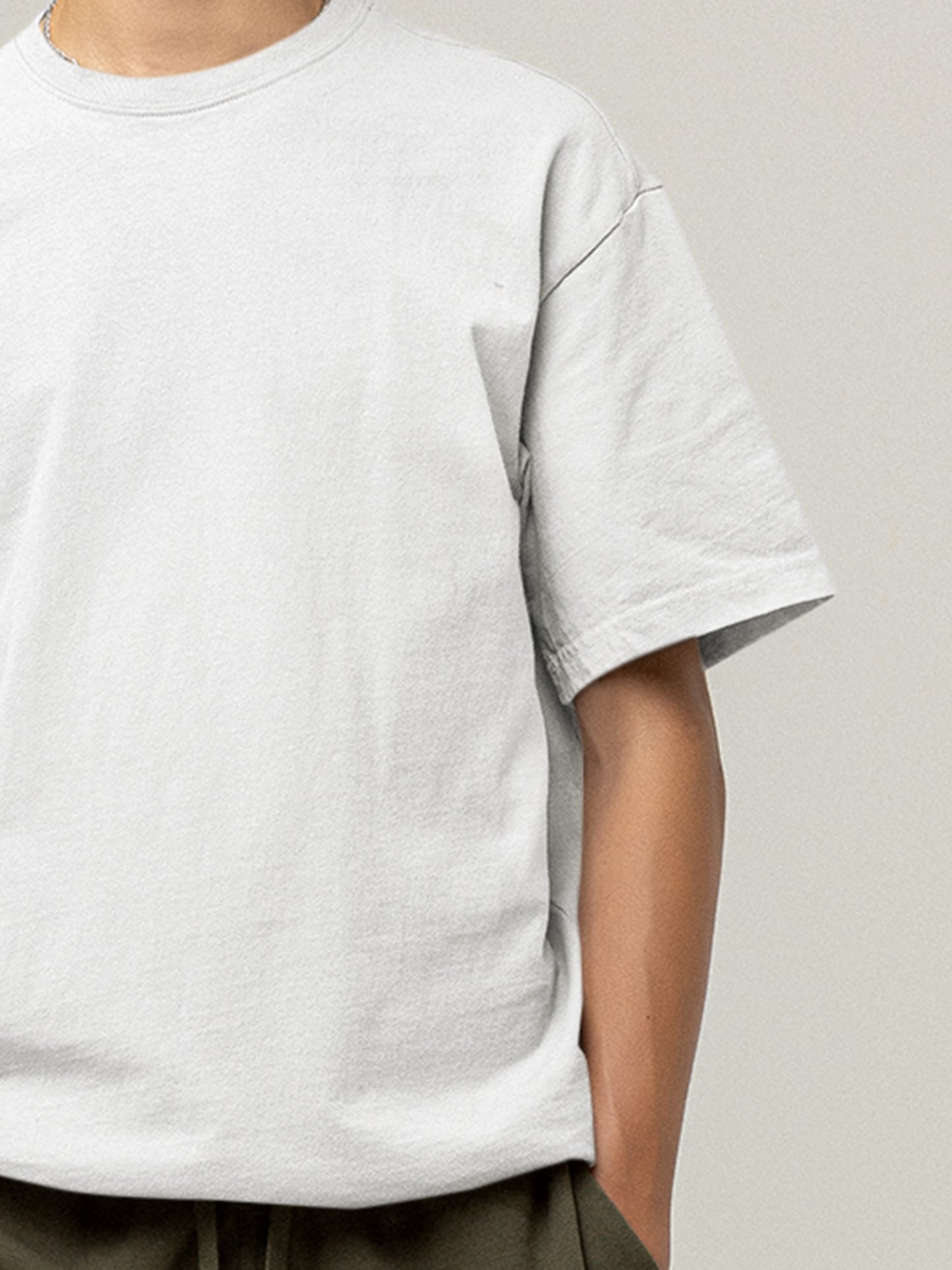 Frost White Oversized Classic T-shirt