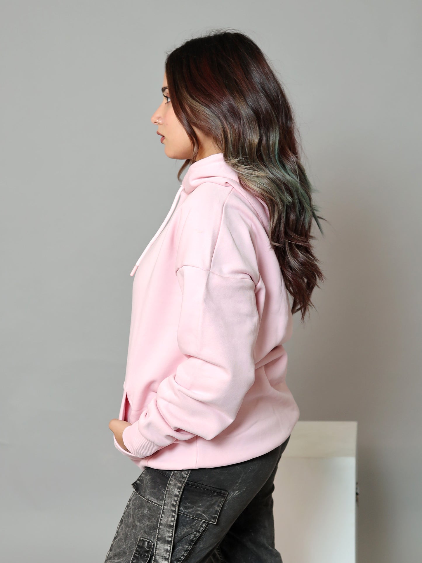 Cotton Candy Cozy Oversized Hoodie | Baby Pink | Unisex