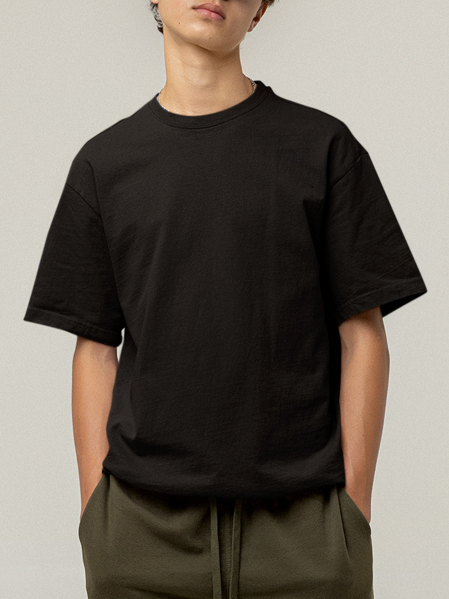 Midnight Luxe Oversized T-Shirt