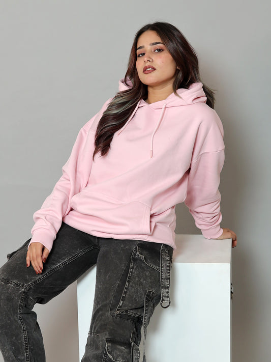 Cotton Candy Cozy Oversized Hoodie | Baby Pink | Unisex