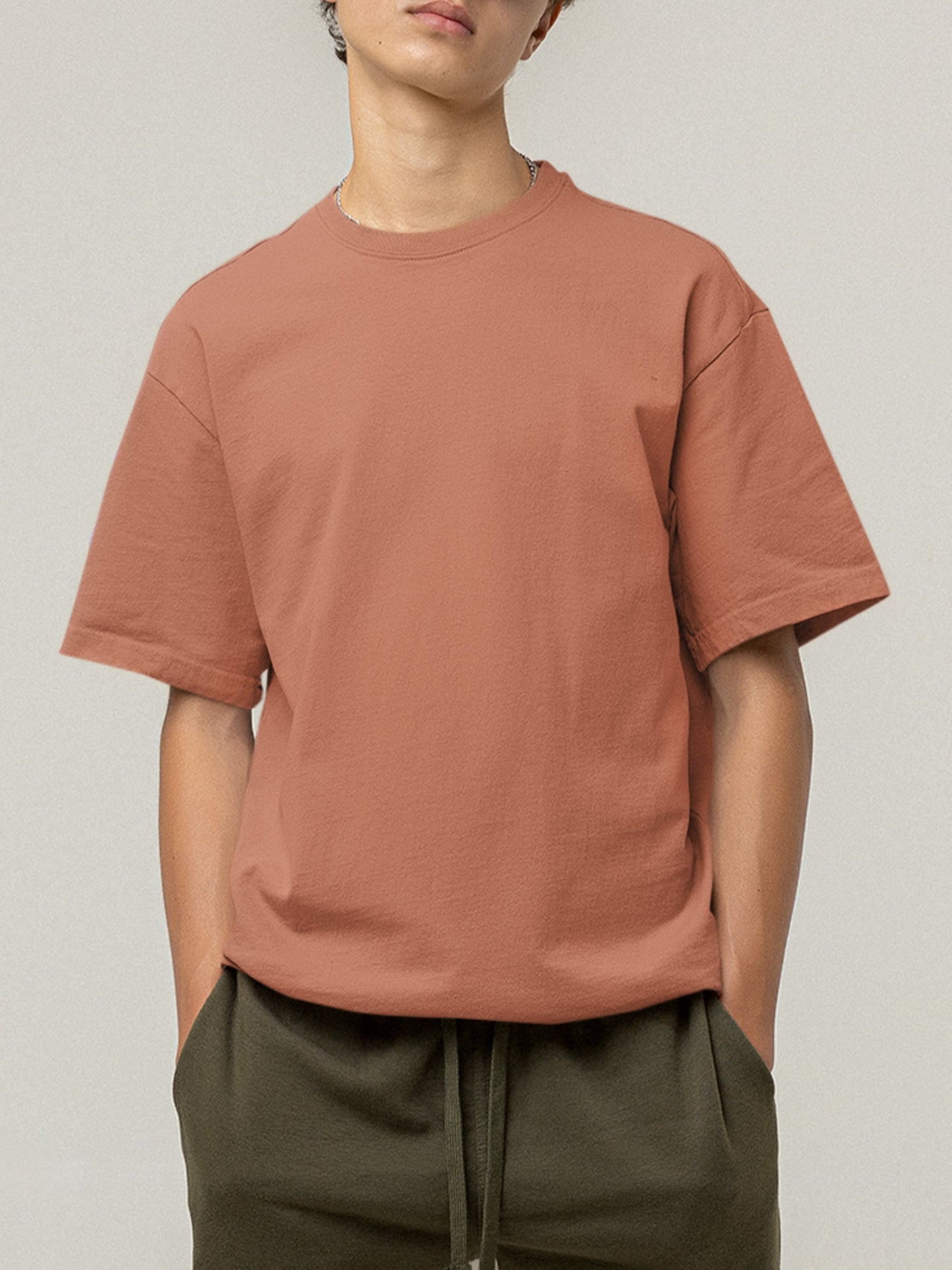 Coral Calm Oversized T-shirt