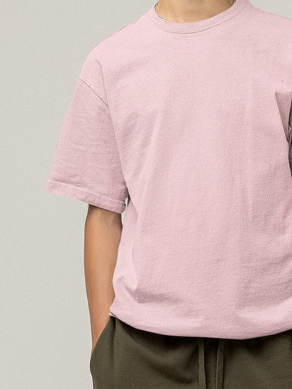 Petal Pink Comfort Oversized T-Shirt