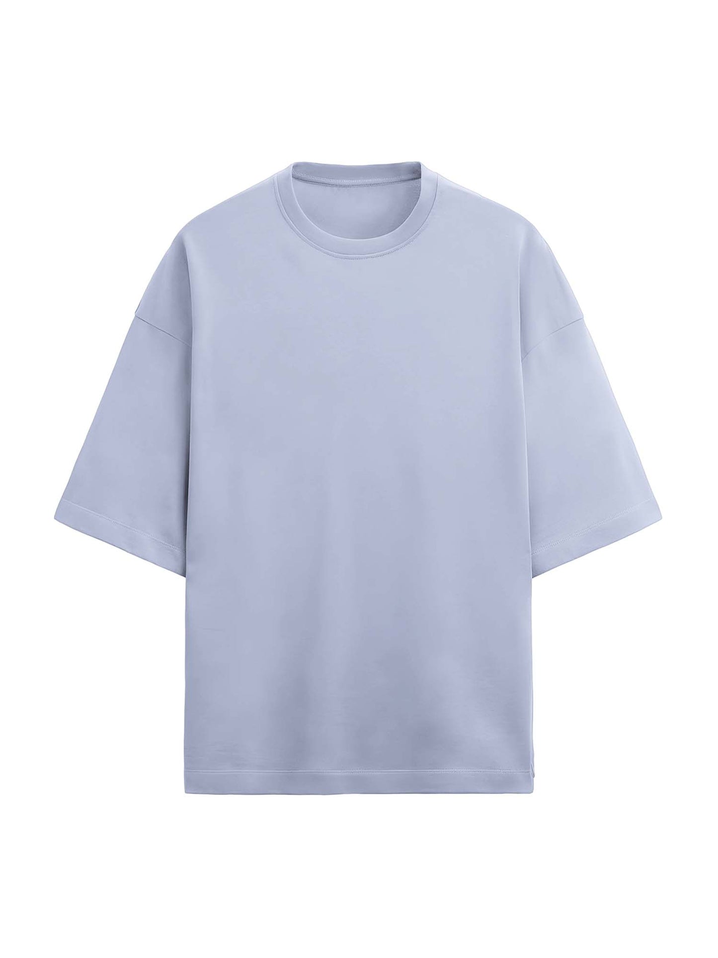 Soothing Lavender Terry Cotton Oversized Tee & Short